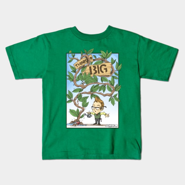 Think Big Kids T-Shirt by Schink